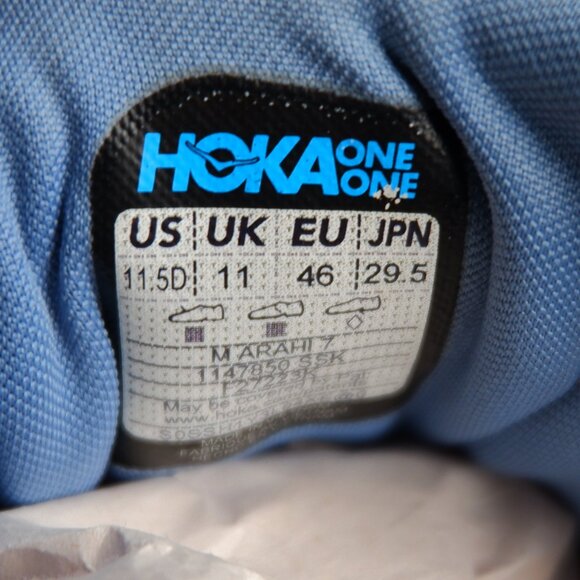 Hoka ARAHI Blue Men's Running Shoes Size 11.5 US - Picture 11 of 11